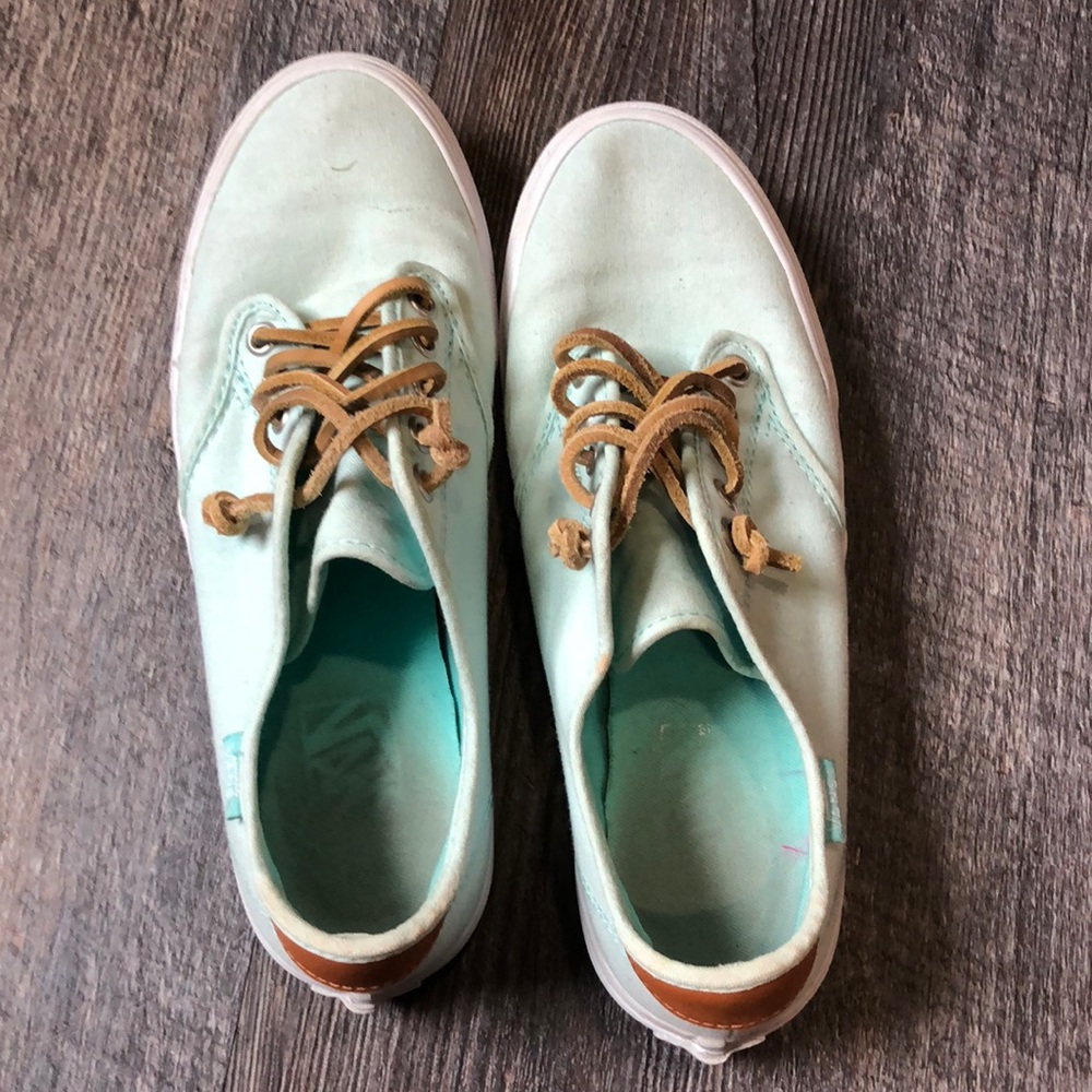 Teal vans used condition